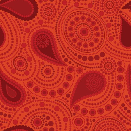 Seamles Paisleyのイラスト素材