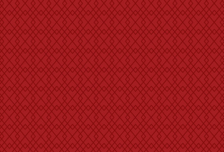 diamond shaped square There are colors that represent Chinese New Year that are arranged overlapping each other with a pattern inside Can be used as a bunch of Khun Jae fabric patterns wallpaper backgrounds book covers canvases shoe soles Chinese New Year patterns helping the work come out smoothlyのイラスト素材