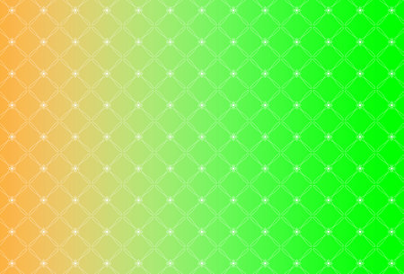 Most contemporary Thai fabric patterns are rectangular with rounded edges in tones of orange green and white and are stacked together in a pattern of the same size Retro pattern fabric for cotton The white background of each circle gives the image dimension Use as wallpaper patterns on walls patterns on notebooks glasses pens mouse pads tile patterns gift wrapping paperのイラスト素材