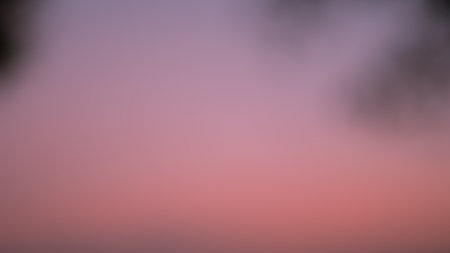 Blur Abstract Sunset background.Gradient Sky and Cloud soft Red and Orange Hot color Sunshine.Light...