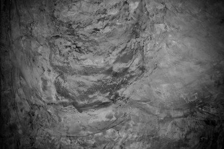 Gray Cement Wall Background,Texture Surface Grey Paint Dark Black Material Structure Construction Backdrop,Interior Raw Room Studio Mock up Display,Empty Free Space for add Products Presentation.の写真素材