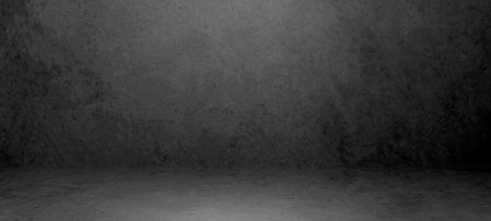 Empty Wall Gray Room,Cement Studio Background,Counter Blank Concrete Floor Material Backdrop,Mock Up Photography Display Structure Bar Indoor,Interiors Stone Free Space for add Products presentation.の写真素材