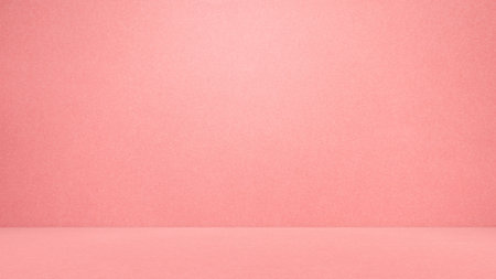 Empty Wall Autumn Pink Room,Cement Studio Background,Counter Blank Concrete Floor Material Backdrop,Mock Up Photography Display Structure Bar Indoor,Interiors Stone Free Space for presentation.の写真素材