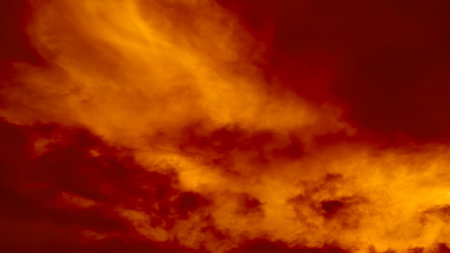 Gold Sky texture Abstract Background,Cloud Wave Storm Fiery Sunset New Design Backdrop,Evening Dark Black effect Pattern,Fire Smoke,for Calibration Merry Christmas,Happy New Year,Summer Tropical.の写真素材