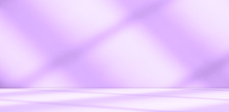 Purple Pattern Texture Line Shadow Overlay from Window House Background,Table Kitchen Counter Bar Wall Floor Construction Buiding,Shelf Podium for Presentation Product Architecture Concrete Cement.の写真素材
