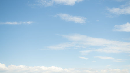 Cloud Blue Sky Background,Bright Day Light Clear Beautiful Summer Cloudy,Air Climate Scenic Cloudscape Heaven Sunlight Atmosphere Sunny,Beauty Nature for Wallpaper.の写真素材
