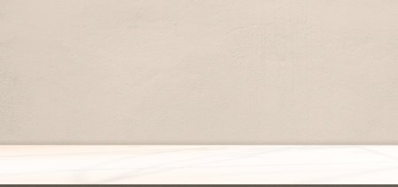 Marble Table Shelf Summer Product Background,Shadow Leaves on Yellow Surface Floor Wall Abstract Design Backdrop,Podium Mock up Kitchen Counter Bar Studio Room Desk Template,Interior Workplace Overlayの写真素材