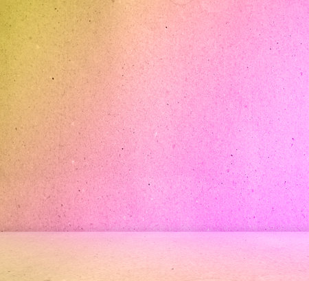 Shadow Studio Backround Product Summer Spring,Light Gradien Pink Yellow on Wall Table Cement Background,Abstract Pattern Overlay Concrete Counter Bar Pudium Interior Shelf Desk Counter Bar Floor Spaceの写真素材