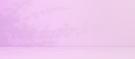 Background Summer Pink Shadow Studio Product,Table Room Cosmetic Beauty Product 3d Spring Abstract,Light Overlay Leaf Flower Podium Mockup Empty Space Minimal Template Shade Plant Nature Texture Wall.の写真素材