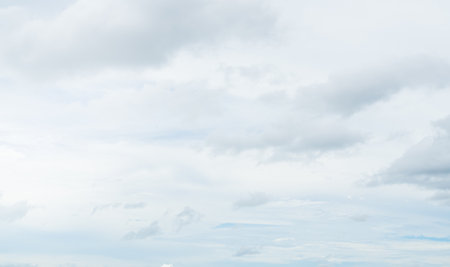 Sky cloud Romantic Cloudy Pastel Background, Twilight Air Landscape Beauty View Day Sunrise Horizon Morning Calm Fog Ocean Sea Color Blue Light Morning, Environment Co2 Summer Spring Season Concept.の写真素材