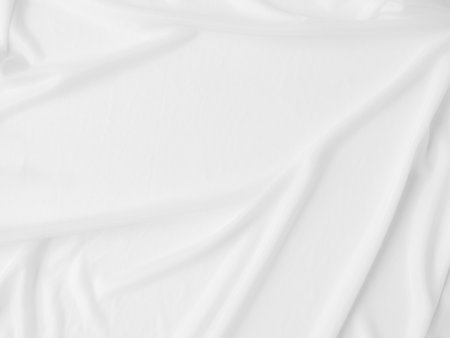 Fabric Cloth White Linen Pattern Background Material Tissue Tablecloth Wave Gray Old Textile Material Light Flax Wallpaper Soft Cotton Wool Carpet Tile Top View Canvas Backdrop Silk Luxury Card Scene.の写真素材