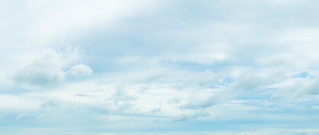 Blue Sky Cloud Background Cloudy Summer Clear beauty Lihgt White Texture Spring Day Horizon Air Sun Beauty Light Sunny Clean Clear Landscape View Nature Skyline Bright Morning Climate Fluffy.の写真素材