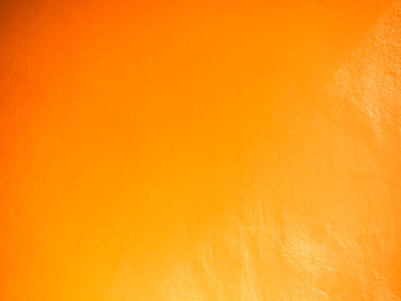 Orange Background Yellow Gradien Color Abstract Light White Warm Texture Bright Soft blur Cement Wallpaper 3d Wall Floor Display Product Summer Autumn Backdrop Scene Pattern Two Tone Modern Design.の写真素材