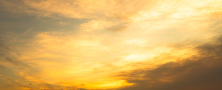 Gradient Overlay Orange Sunset Sunrise Pastel Sof Effect Background Pattern Abstract Texture Design Summer Nature Spring Light Beauty Spring Template Mockup Yellow Color Wallpaper Tropical Colorful.の写真素材