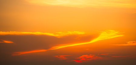 Gradient Overlay Orange Sunset Sunrise Pastel Sof Effect Background Pattern Abstract Texture Design Summer Nature Spring Light Beauty Spring Template Mockup Yellow Color Wallpaper Tropical Colorful.の写真素材