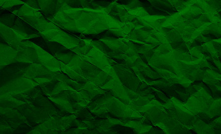 Green Texture Paper Background Dark Black Recycled Fine Wall Pattern Design Vintage Grunge Gradient Color Cardboard Pattern Frame Board Old Plaster Wrinkled Crumpled Abstract Woven Canvas Grunge Eco.の写真素材