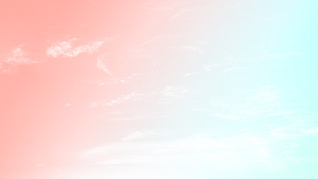 Pink Sky Cloud Background Pastel Fantasy Winter Landscape Abstract Light Paint Summer Gradient Red Blue Green Dark Cloudy Landscape Light Beautiful View Dream wallpaper Smooth City Sunny Tranquil.の写真素材