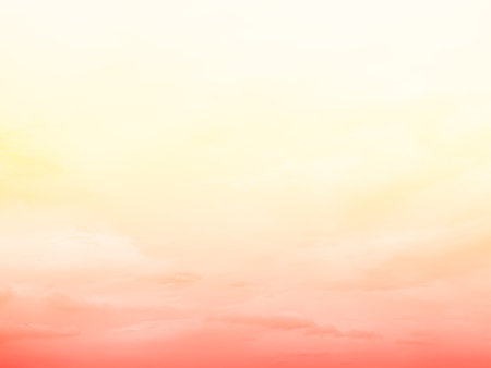 Beige Sky Autumn Cloud Background Red Yellow Fluffy Spring Texture Smoke Beauty Landscape Abstract Gradient Summer Nature Winter Light Space Scene Mockcup Sunrise Dawn Morning Sunny Horizon.の写真素材