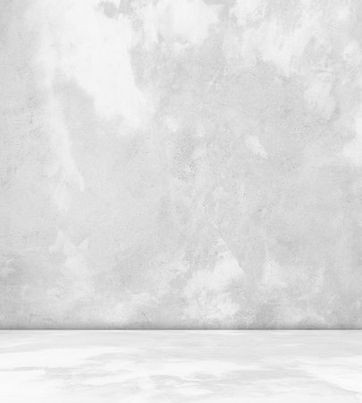 Background White Wall Grey Studio Floor Kitchen Table Platform Foom Gray 3d Cement Mockup Scene Light Shadow Backdrop Concrete Place Product Empty Loft Workshop Shelf Bg Minimal Mockup Display Bar.の写真素材
