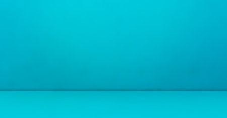 Blue Background Light White Shadow Abstract Gradient Studio Product Wall Floor Room Teal Soft Color...