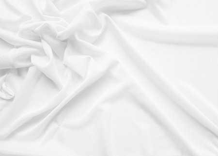 Fabric Linen White Cloth Background Tablecloth Cotton Beige Tissue Backdrop material Canvas Light Old Pattern Cotton Weave Wallpaper Grey Bed Floor Wall Flax Curtain Abstract Silk Satin Soft Shape.の写真素材