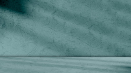 Green Shadow Backdrop Background Product 3d Bg Light Leaf Wall Podium Abstract Leaves Minimal Table Presentation Summer Tropic, Loft Backdrop Platform Pastel Gradient Two Tone Studio Floor Scene Barの写真素材