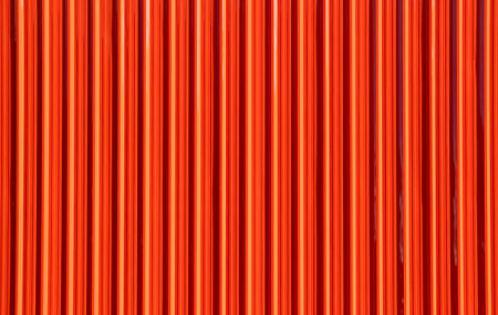 Red Metal Sheet Background Steel Orange Iron Wall Floor Abstract Backdrop Surface Plate Luxury Textile Pattern Aluminum Wallpaper PlatinumStainless Material Glossy Texture Template Panel Industial.の写真素材