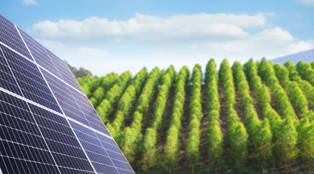 Solar Panel Rooftop House Electricity Buiding Roof System Techology Sun Light Power Eco Energy...