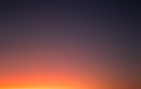 Sky Sunset Cloud Sunrise background Blue Gold Sun Clear Horizon Beauty Sunny Day Light View Clean Bright Cloudy Nature Summer Heaven Wallpaper Cloudscape Outdoor High Sunlight Fluffy Landscape.の写真素材