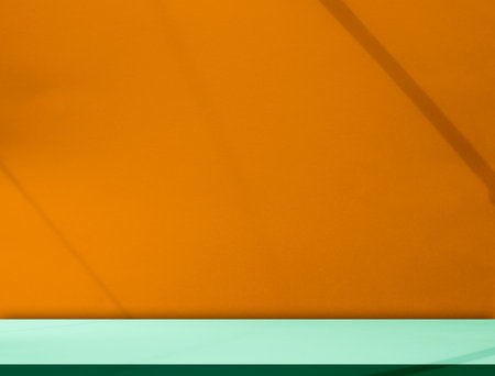 Shadow Background Studio Room Photo Empty Gradient Floor Wall Backdrop Design Canvas Surface Texture Podium Eco Scene Mockup Product Cosmetic Beauty Organic Display Stand Stage.の写真素材