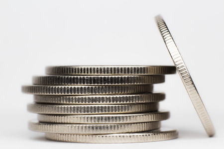 coins stackの写真素材