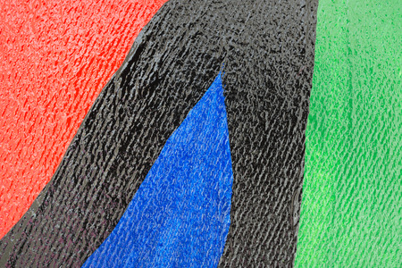 Close up of oil painting surface texture backgroundの写真素材