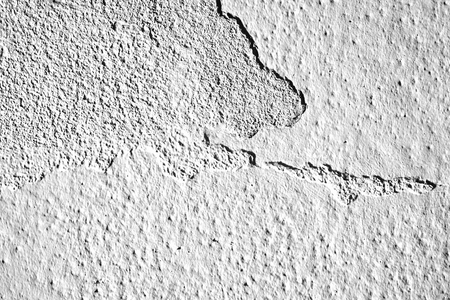 Dirty brown cracked cement floorの写真素材