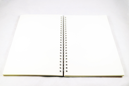 book with blank pagesの写真素材