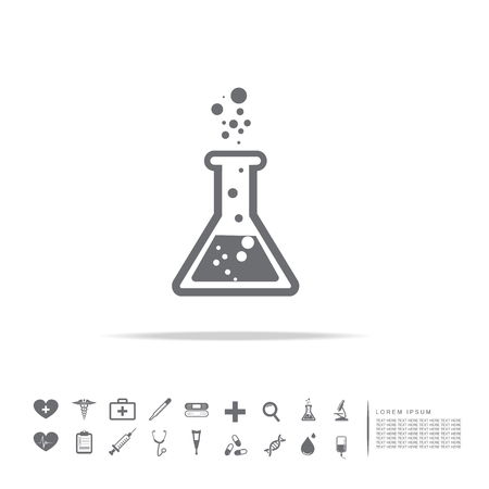 laboratory iconのイラスト素材