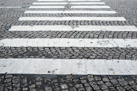 Zebra crossingの写真素材