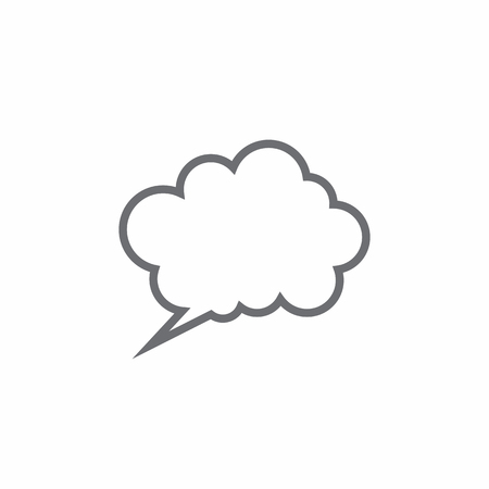 speech bubble iconのイラスト素材
