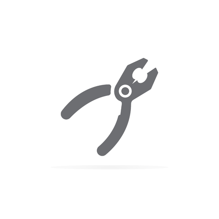 pliers iconのイラスト素材