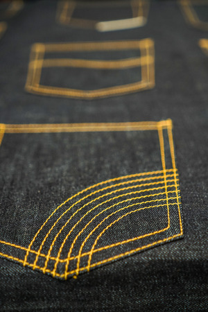 jean pocket detail pattern background