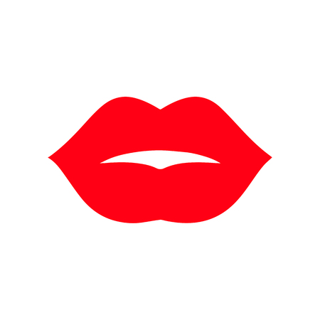 Print of lips kiss vector background.のイラスト素材
