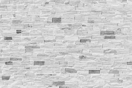 horizontal modern brick wall for pattern and background.の写真素材