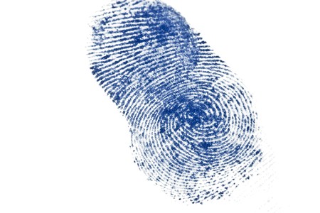 finger printの写真素材