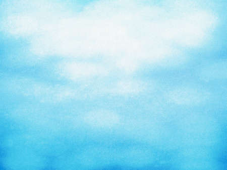 abstract blue color vintage paper background. retro texture design. dreamy cloud and sky backdrop.の写真素材