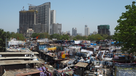 biggest laundry in asiaの写真素材
