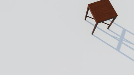 Wooden tableの写真素材