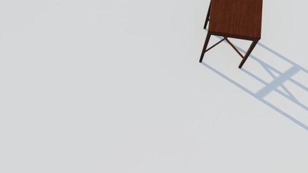 Wooden tableの写真素材