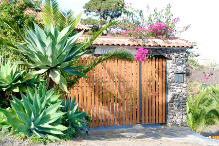 Garage door.の写真素材