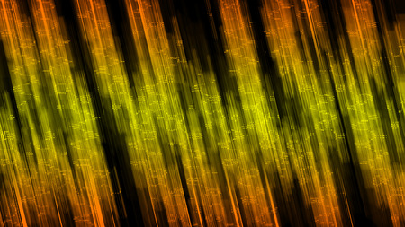 Yellow abstract background on the black stripes. strips evenly.の写真素材
