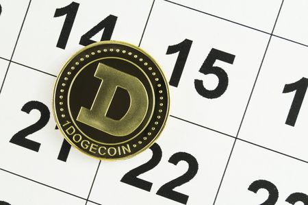 Dogecoin is a modern way of exchange and this cryptoの写真素材