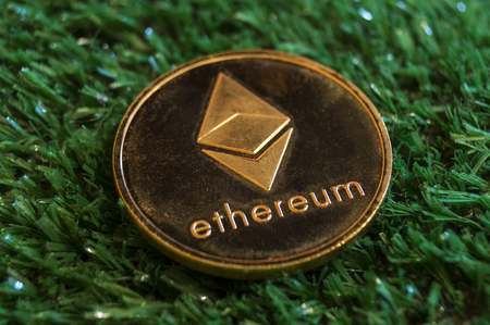 ethereum is a modern way of exchange and this crypto currency is a convenient means of payment in the financialの写真素材